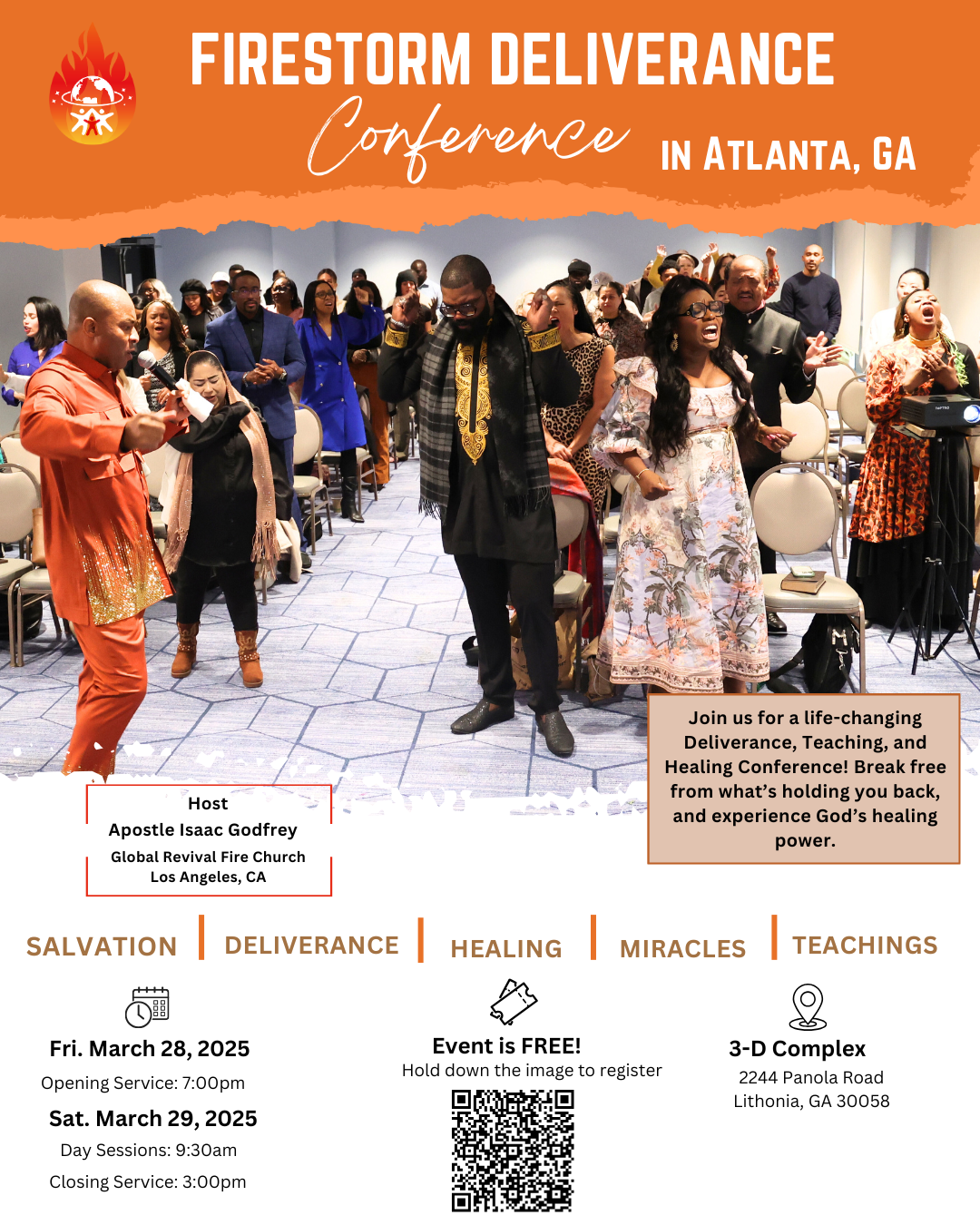 Firestorm Event Events – Global Revival Fire Church